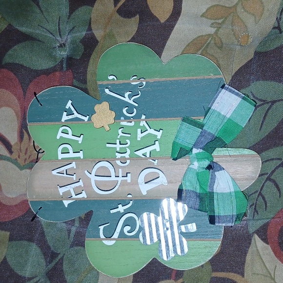 Happy St. Patricks Day for Home School Office Wall Decor NIP - Picture 2 of 5